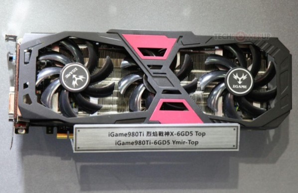 Immagine pubblicata in relazione al seguente contenuto: Foto della card non reference iGame GTX 980 Ti Ymir TOP di Colorful | Nome immagine: news22691_Colorful-iGame-GTX 980-Ti-Ymir-TOP_1.jpg